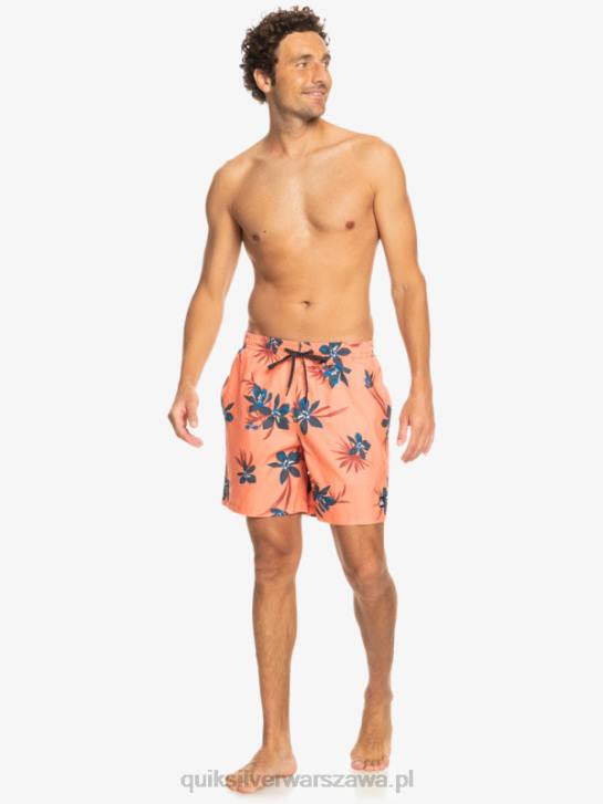 mężczyźni Quiksilver codziennie miksuj 17 wolejów 4DBV1209 świeży łosoś