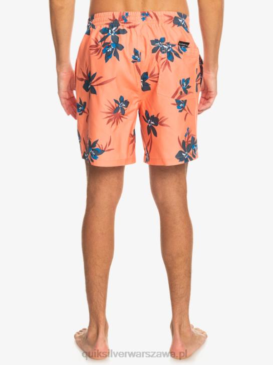 mężczyźni Quiksilver codziennie miksuj 17 wolejów 4DBV1209 świeży łosoś
