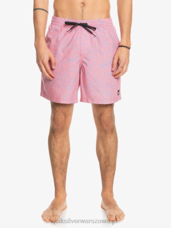 mężczyźni Quiksilver codziennie miksuj 17 wolejów 4DBV1466 bicz brzoskwiniowy