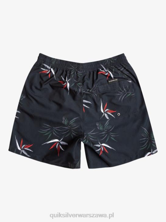 mężczyźni Quiksilver codziennie miksuj 17 wolejów 4DBV675 czarny