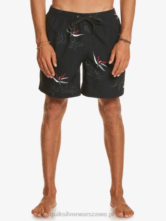 mężczyźni Quiksilver codziennie miksuj 17 wolejów 4DBV675 czarny