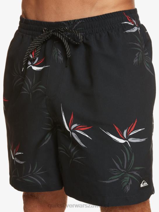 mężczyźni Quiksilver codziennie miksuj 17 wolejów 4DBV675 czarny