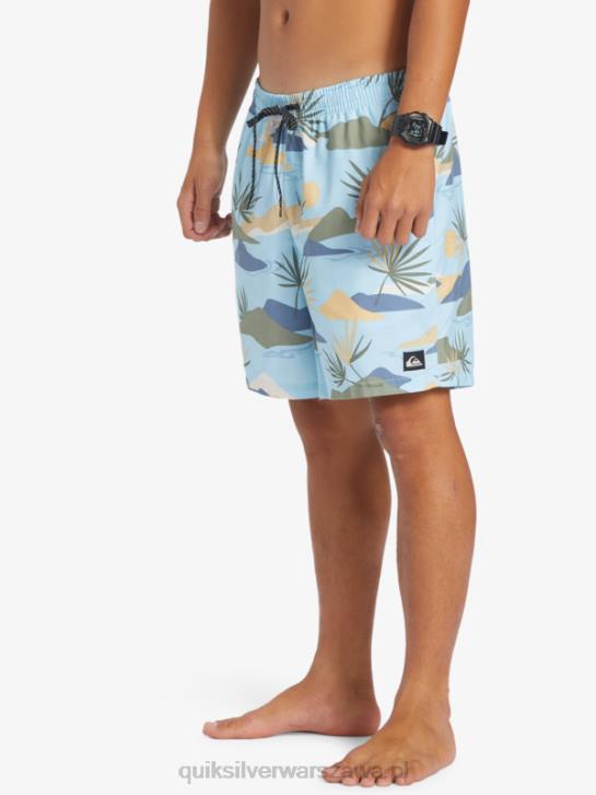 mężczyźni Quiksilver codziennie miksuj 17 wolejów 4DBV677 niebieskie niebo