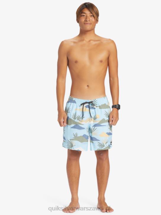 mężczyźni Quiksilver codziennie miksuj 17 wolejów 4DBV677 niebieskie niebo