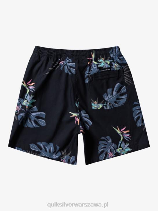 mężczyźni Quiksilver codziennie miksuj 17 wolejów 4DBV681 czarny