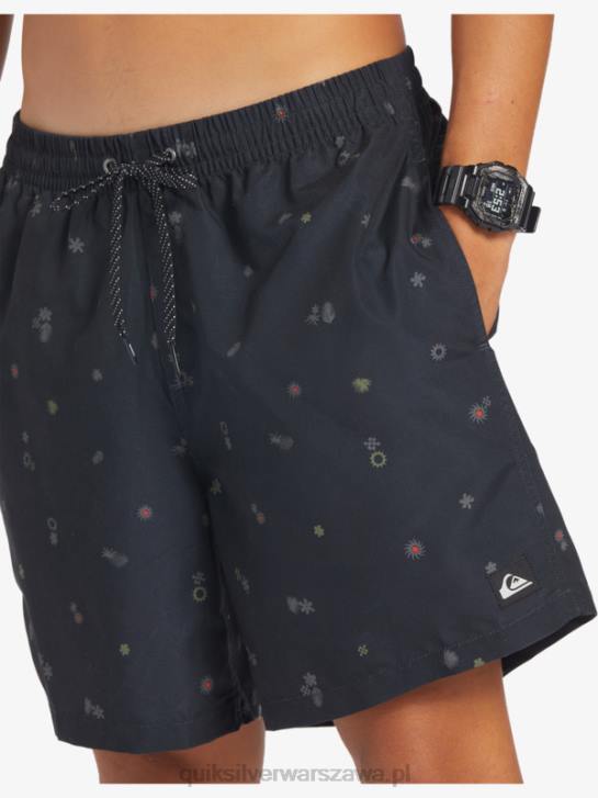 mężczyźni Quiksilver codziennie miksuj 17 wolejów 4DBV682 asfalt