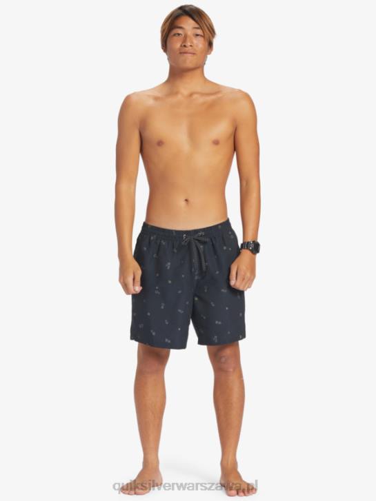 mężczyźni Quiksilver codziennie miksuj 17 wolejów 4DBV682 asfalt
