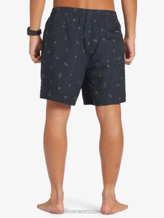 mężczyźni Quiksilver codziennie miksuj 17 wolejów 4DBV682 asfalt