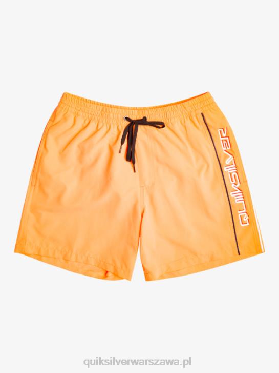 mężczyźni Quiksilver codziennie vert 16 wolejów 4DBV697 pomarańczowy pop