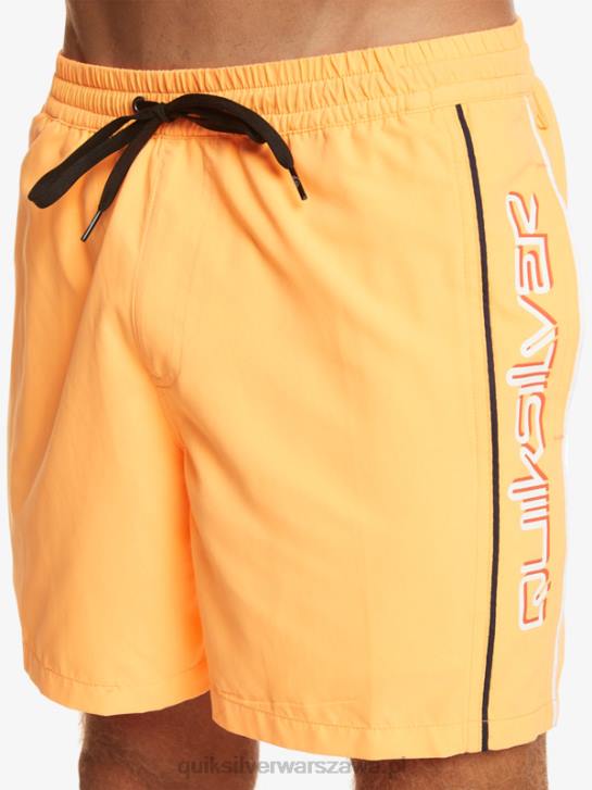 mężczyźni Quiksilver codziennie vert 16 wolejów 4DBV697 pomarańczowy pop