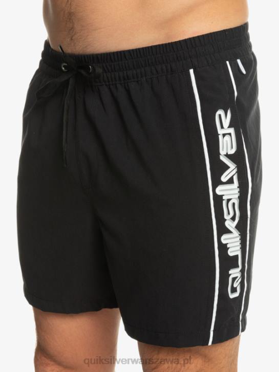 mężczyźni Quiksilver codziennie vert 16 wolejów 4DBV698 czarny