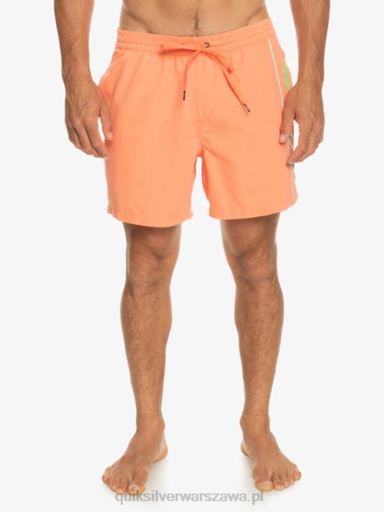mężczyźni Quiksilver codziennie vert 16 wolejów 4DBV703 świeży łosoś