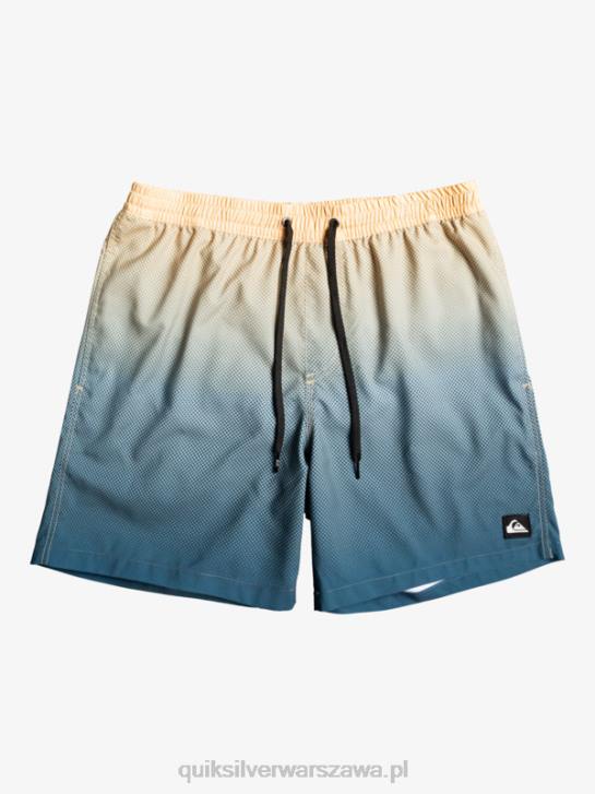 mężczyźni Quiksilver codzienny pop zanika 14 wolejów 4DBV1242 pop fade - sahara sun