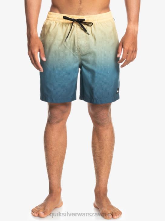 mężczyźni Quiksilver codzienny pop zanika 14 wolejów 4DBV1242 pop fade - sahara sun