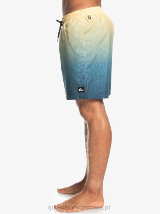 mężczyźni Quiksilver codzienny pop zanika 14 wolejów 4DBV1242 pop fade - sahara sun