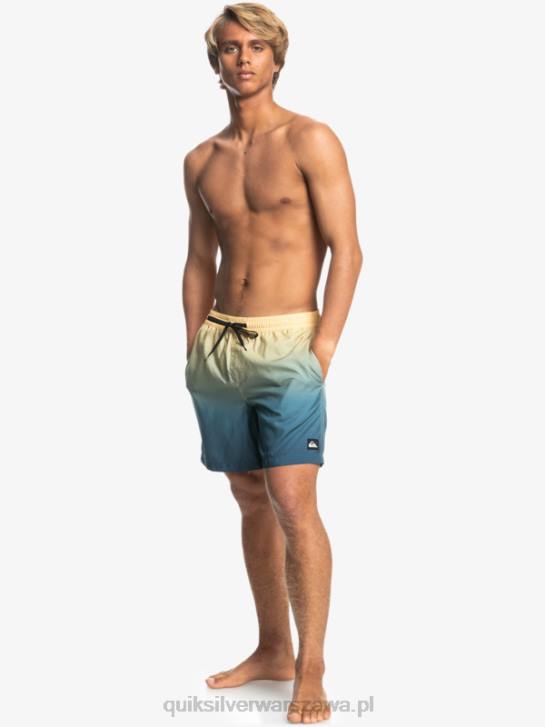 mężczyźni Quiksilver codzienny pop zanika 14 wolejów 4DBV1242 pop fade - sahara sun