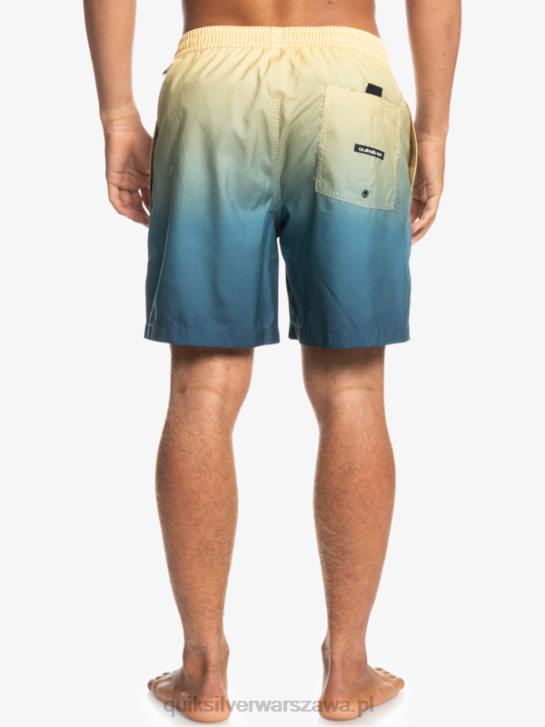 mężczyźni Quiksilver codzienny pop zanika 14 wolejów 4DBV1242 pop fade - sahara sun