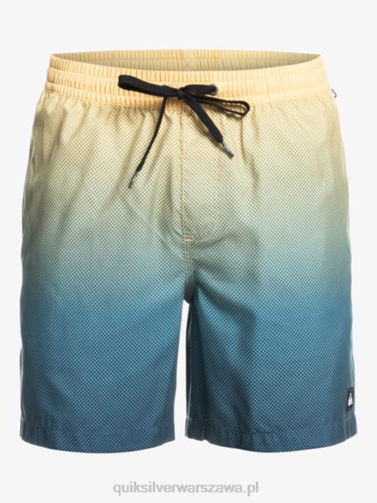 mężczyźni Quiksilver codzienny pop zanika 14 wolejów 4DBV1242 pop fade - sahara sun