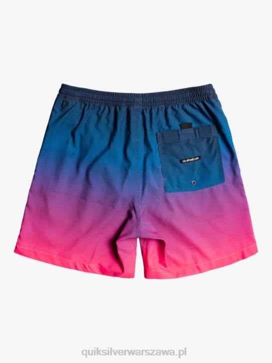mężczyźni Quiksilver codzienny pop zanika 14 wolejów 4DBV1243 pop fade - granatowa marynarka