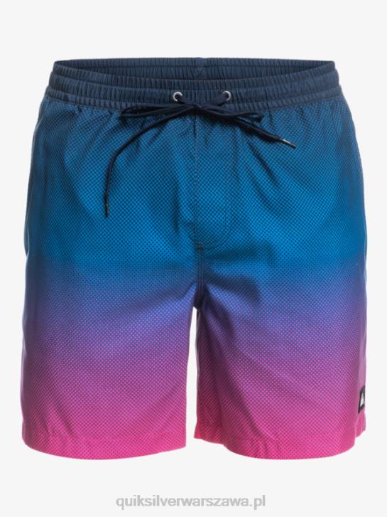 mężczyźni Quiksilver codzienny pop zanika 14 wolejów 4DBV1243 pop fade - granatowa marynarka