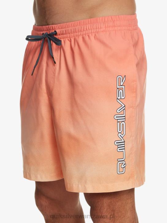 mężczyźni Quiksilver codzienny wiatr 17 salw 4DBV721 miedziana opalenizna