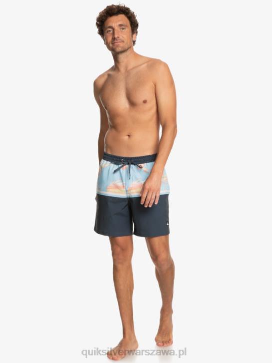 mężczyźni Quiksilver dywizja surfsilk 17 salw 4DBV1636 marynarka o północy