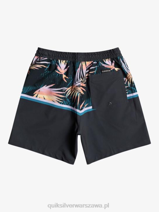 mężczyźni Quiksilver dywizja surfsilk 17 salw 4DBV1637 czarny