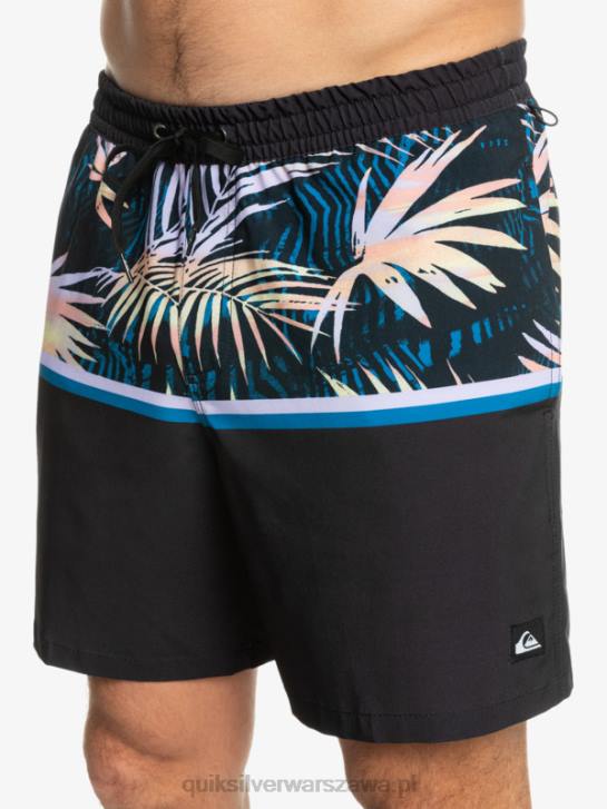 mężczyźni Quiksilver dywizja surfsilk 17 salw 4DBV1637 czarny