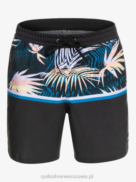 mężczyźni Quiksilver dywizja surfsilk 17 salw 4DBV1637 czarny