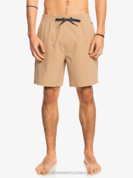 mężczyźni Quiksilver elastyczne szorty hybrydowe wrzos amfibia 18 4DBV1663 plac