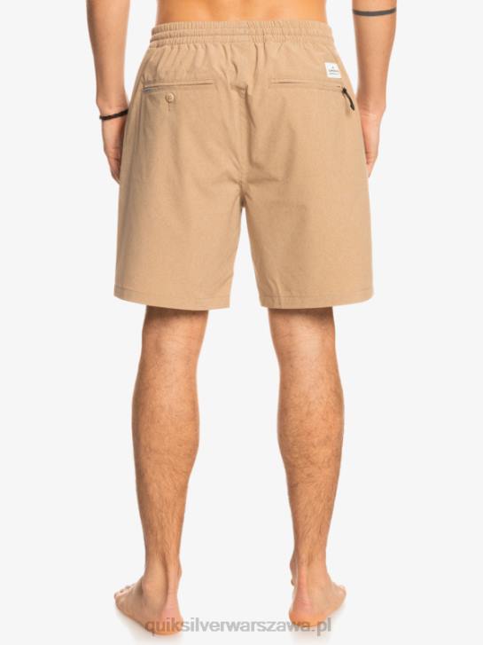 mężczyźni Quiksilver elastyczne szorty hybrydowe wrzos amfibia 18 4DBV1663 plac
