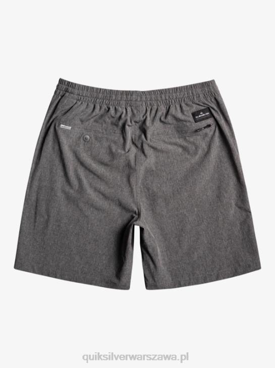 mężczyźni Quiksilver elastyczne szorty hybrydowe wrzos amfibia 18 4DBV1664 czarny