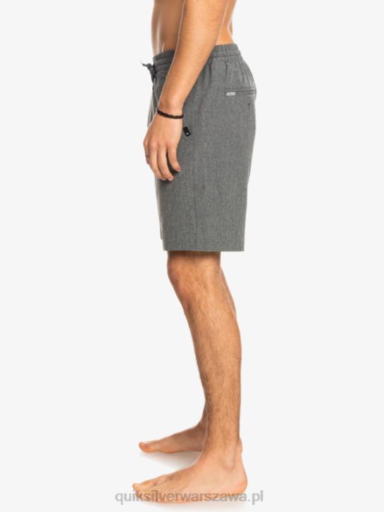 mężczyźni Quiksilver elastyczne szorty hybrydowe wrzos amfibia 18 4DBV1664 czarny