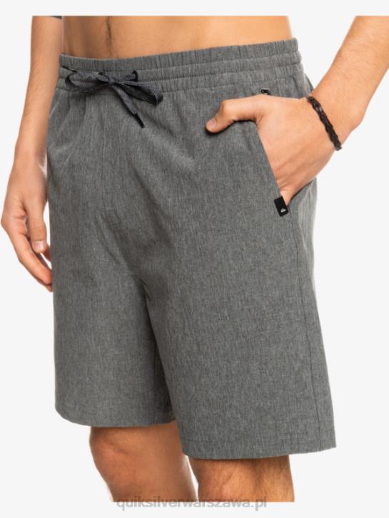 mężczyźni Quiksilver elastyczne szorty hybrydowe wrzos amfibia 18 4DBV1664 czarny