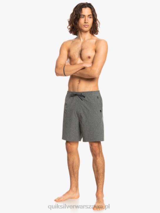 mężczyźni Quiksilver elastyczne szorty hybrydowe wrzos amfibia 18 4DBV1664 czarny