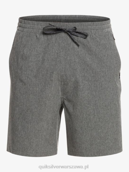 mężczyźni Quiksilver elastyczne szorty hybrydowe wrzos amfibia 18 4DBV1664 czarny