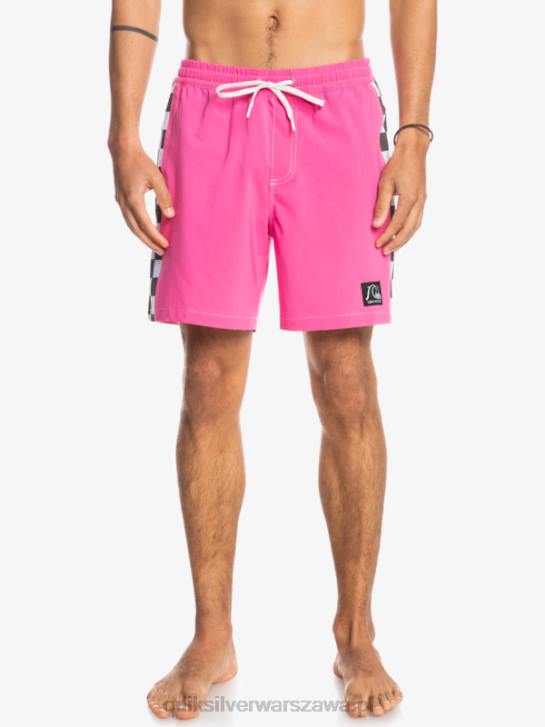 mężczyźni Quiksilver hempstretch oryginalny łuk 17 salw 4DBV1673 szokujący róż