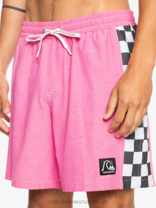 mężczyźni Quiksilver hempstretch oryginalny łuk 17 salw 4DBV1673 szokujący róż