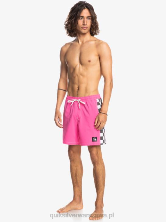 mężczyźni Quiksilver hempstretch oryginalny łuk 17 salw 4DBV1673 szokujący róż