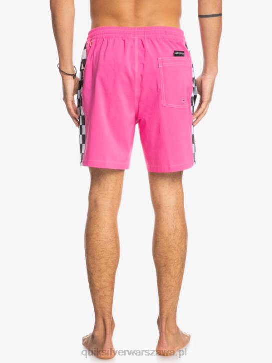 mężczyźni Quiksilver hempstretch oryginalny łuk 17 salw 4DBV1673 szokujący róż