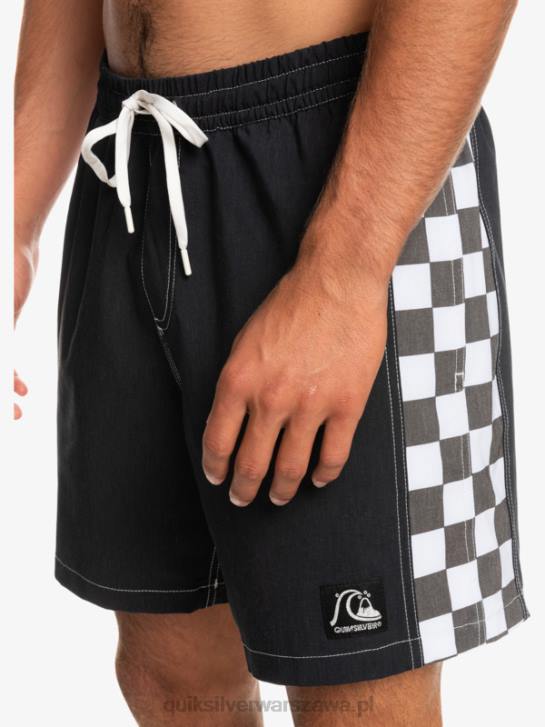 mężczyźni Quiksilver hempstretch oryginalny łuk 17 salw 4DBV1674 czarny