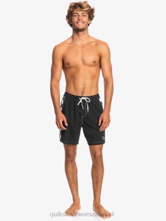 mężczyźni Quiksilver hempstretch oryginalny łuk 17 salw 4DBV1674 czarny