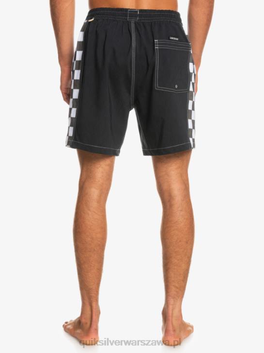 mężczyźni Quiksilver hempstretch oryginalny łuk 17 salw 4DBV1674 czarny