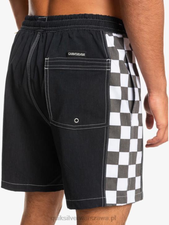 mężczyźni Quiksilver hempstretch oryginalny łuk 17 salw 4DBV1674 czarny