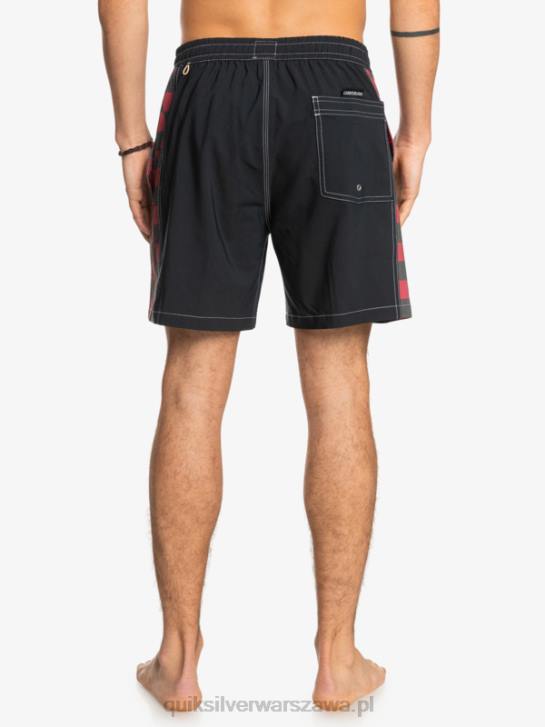 mężczyźni Quiksilver hempstretch oryginalny łuk 17 salw 4DBV1675 asfalt