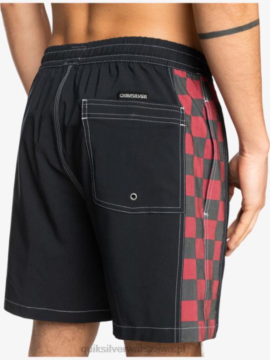 mężczyźni Quiksilver hempstretch oryginalny łuk 17 salw 4DBV1675 asfalt