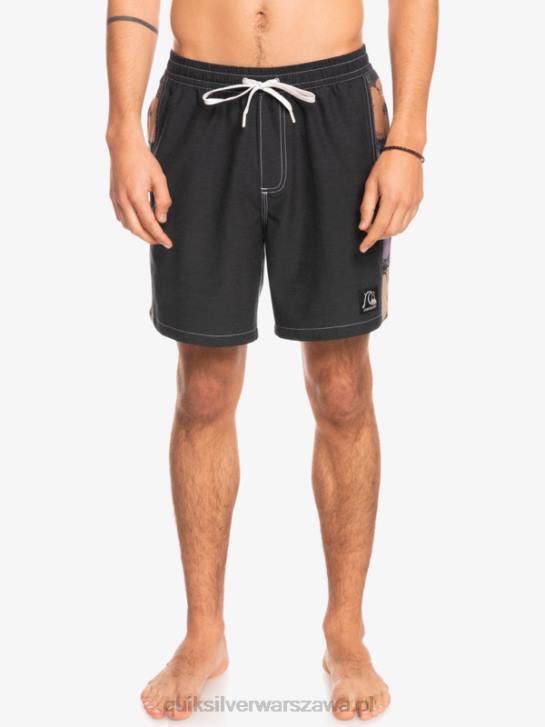 mężczyźni Quiksilver hempstretch oryginalny łuk 17 salw 4DBV1677 czarny