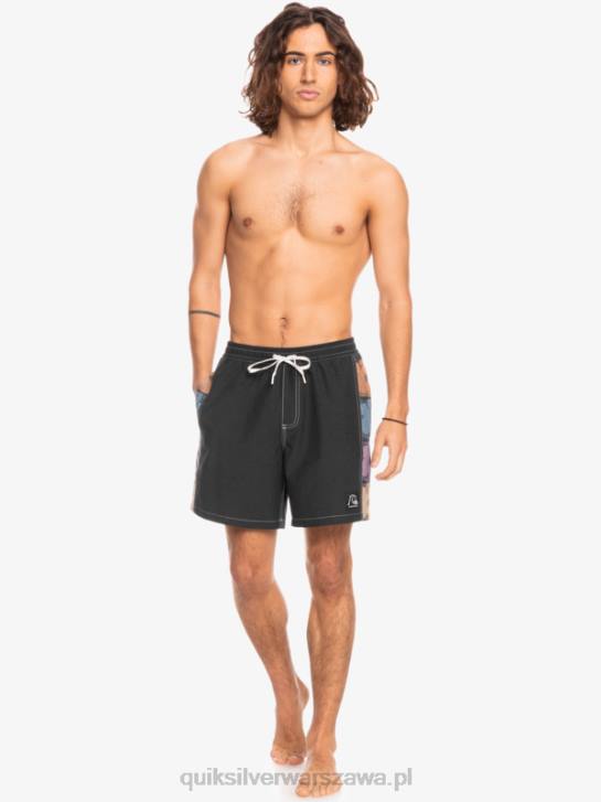 mężczyźni Quiksilver hempstretch oryginalny łuk 17 salw 4DBV1677 czarny