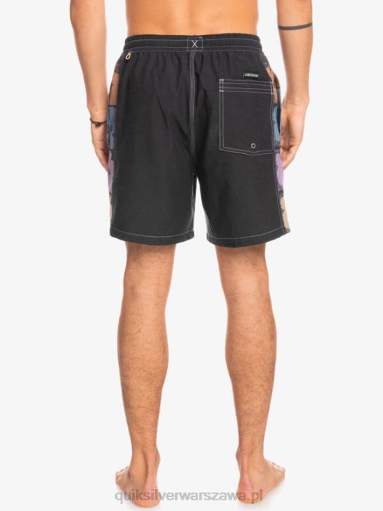mężczyźni Quiksilver hempstretch oryginalny łuk 17 salw 4DBV1677 czarny