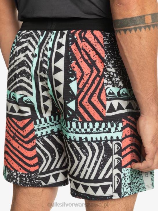 mężczyźni Quiksilver highlite omni krótkie 17 wolejów 4DBV808 szary fiolet